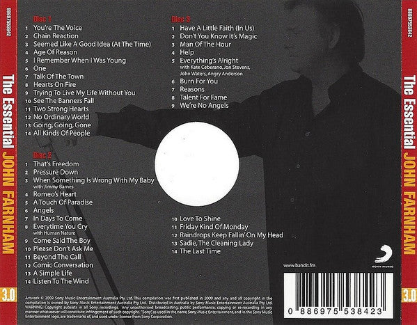 John Farnham : The Essential John Farnham (3xCD, Comp, Ltd, RE)