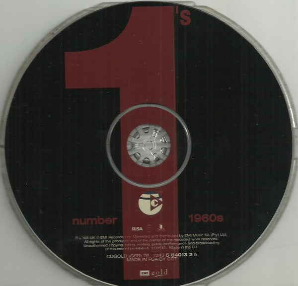 Various : Sixties Number 1's (CD, Comp, Copy Prot.)