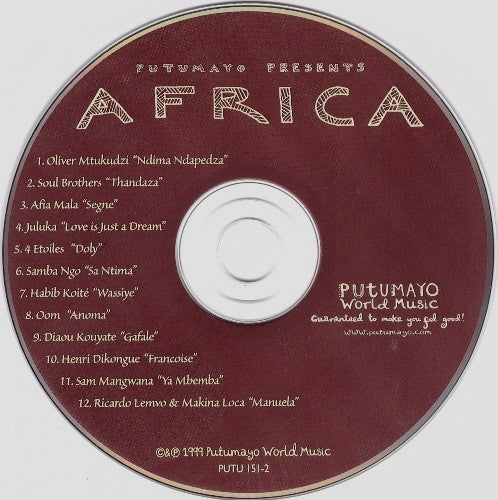 Various : Africa (CD, Comp, Dig)