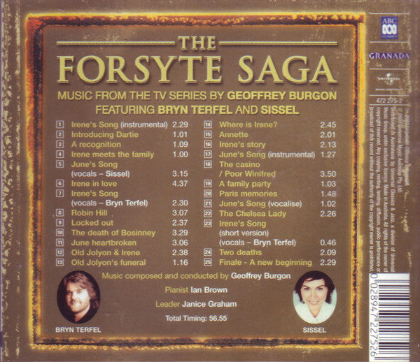 Geoffrey Burgon : The Forsyte Saga (Music From The TV Series) (CD, Album)
