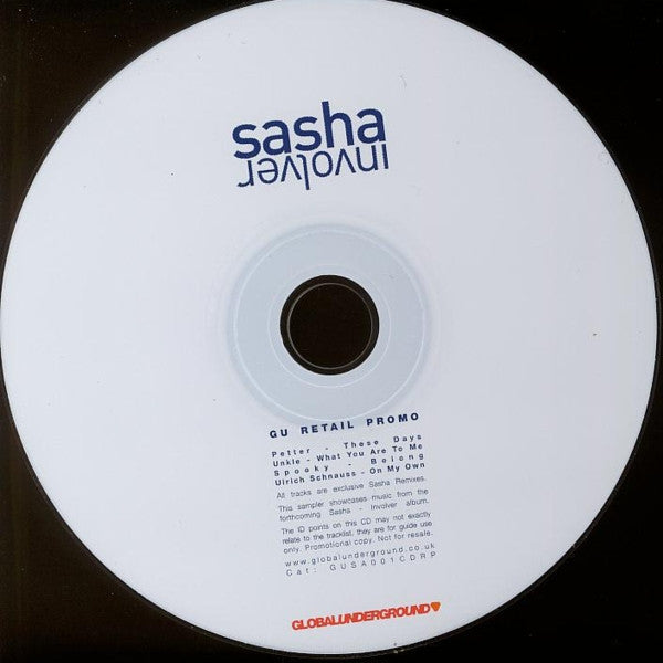 Sasha : Involver (CD, Comp, Mixed, Promo, Smplr)