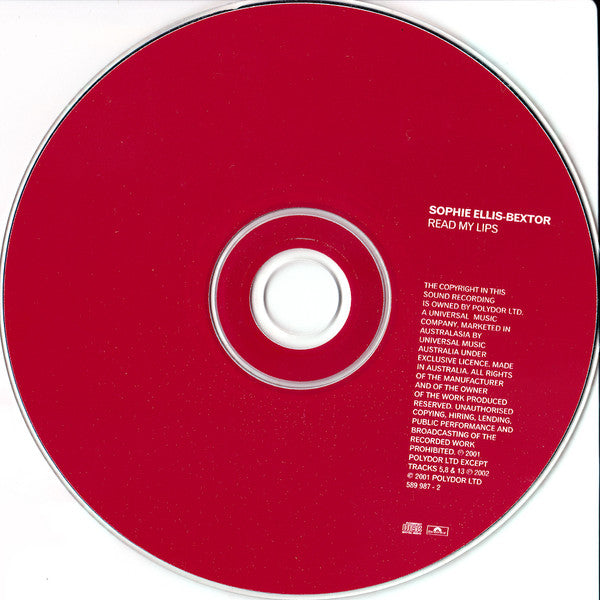Sophie Ellis-Bextor : Read My Lips (CD, Album, RE)