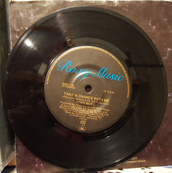 Roxy Music : Take A Chance With Me (7", Single)