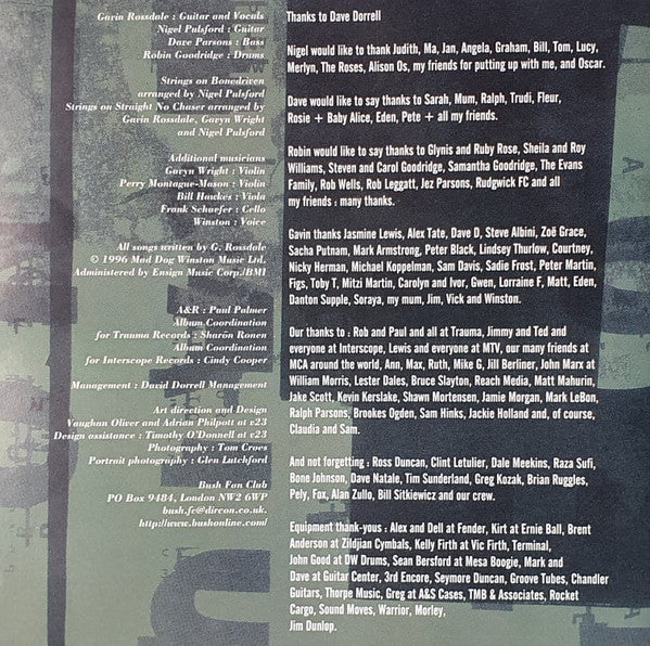 Bush : Razorblade Suitcase (CD, Album)