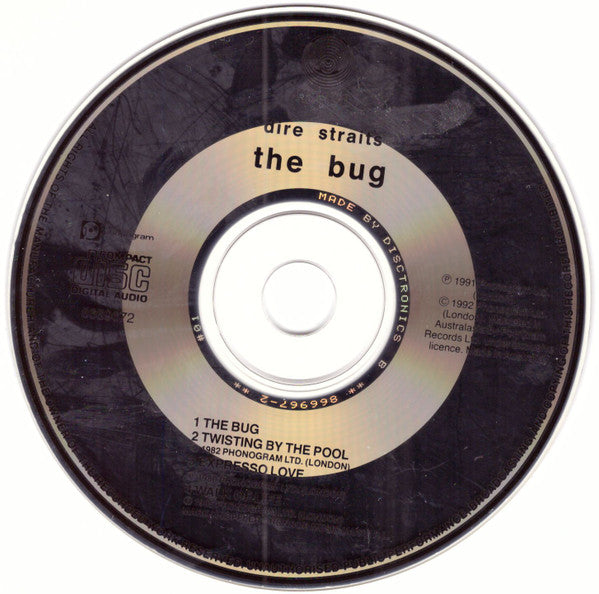 Dire Straits : The Bug (CD, Single, Car)