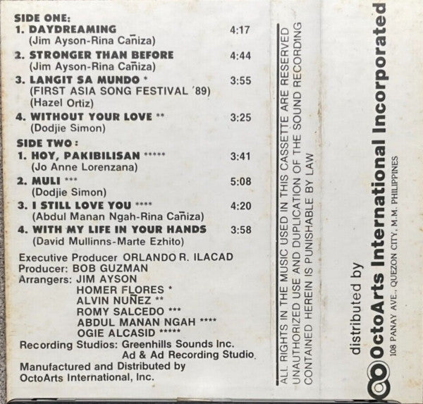 Jo Anne Lorenzana : Stronger Than Before (Cass, Album)