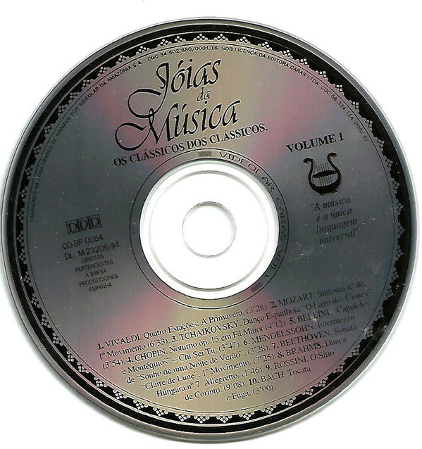 Various : Os Clássicos Dos Clássicos - Volume 1 (CD, Comp)