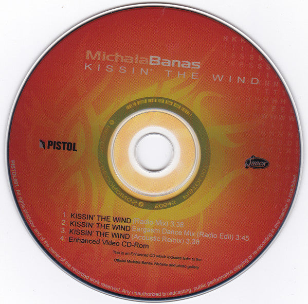Michala Banas : Kissin’ The Wind (CD, Single)