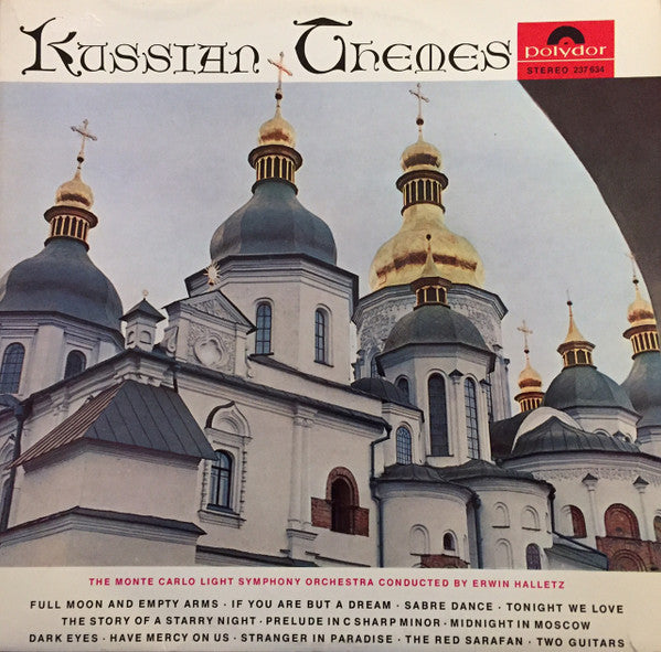 The Monte Carlo Light Symphony Orchestra : Russian Themes (LP)