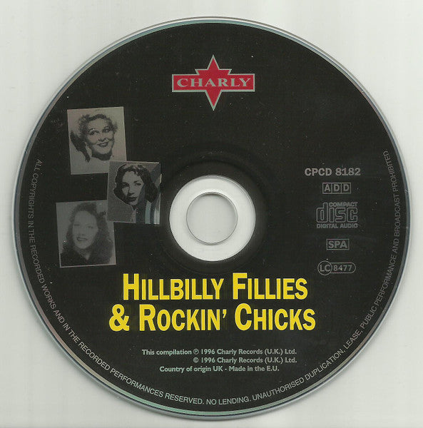 Various : Hillbilly Fillies & Rockin' Chicks (CD, Comp)