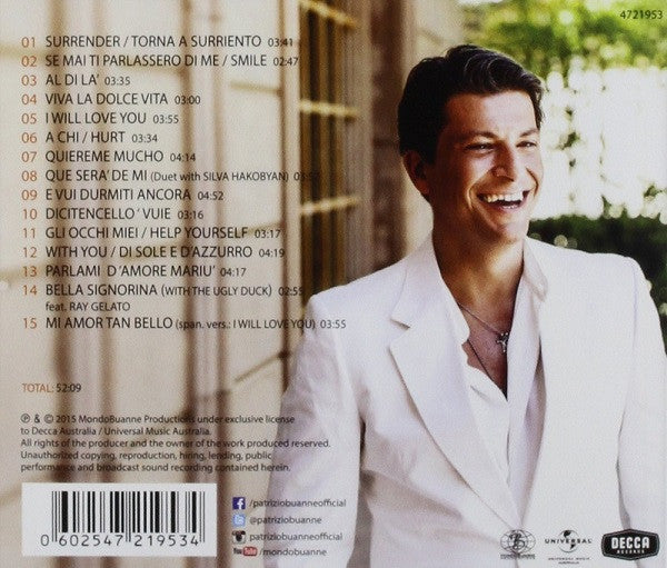 Patrizio Buanne : Viva La Dolce Vita (CD, Album)