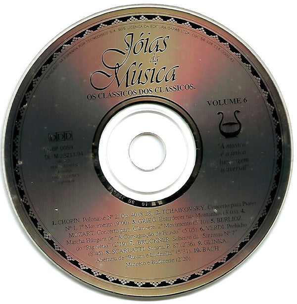 Various : Os Clássicos Dos Clássicos - Volume 6 (CD, Comp)