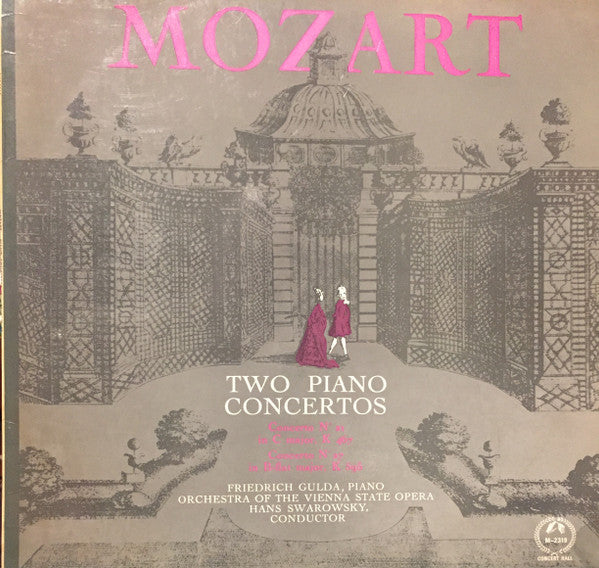 Mozart*, Orchestra of the Vienna State Opera*, Friedrich Gulda : Two Piano Concertos (LP)