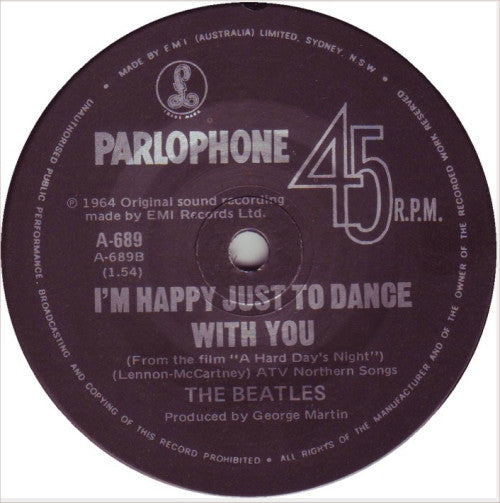 The Beatles : Beatles Movie Medley (7", Single)