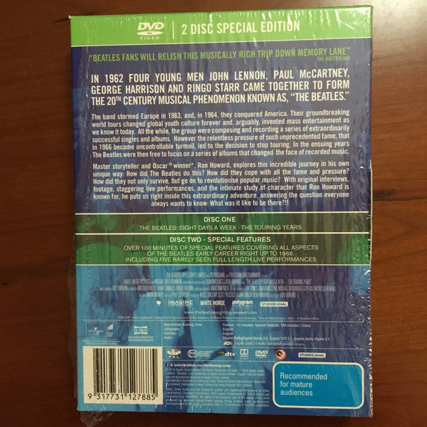 The Beatles : Eight Days A Week (The Touring Years) (2xDVD, S/Edition, PAL)