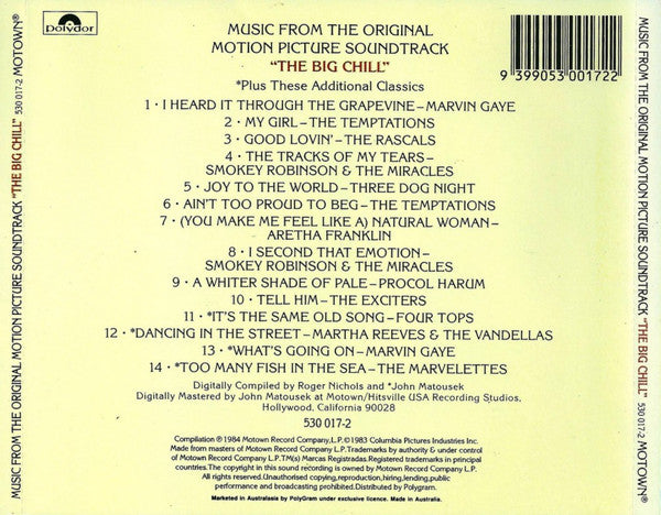 Various : The Big Chill (Original Motion Picture Soundtrack) (CD, Comp)