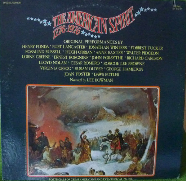 Various : The American Spirit 1776-1976 (LP, Album, S/Edition)