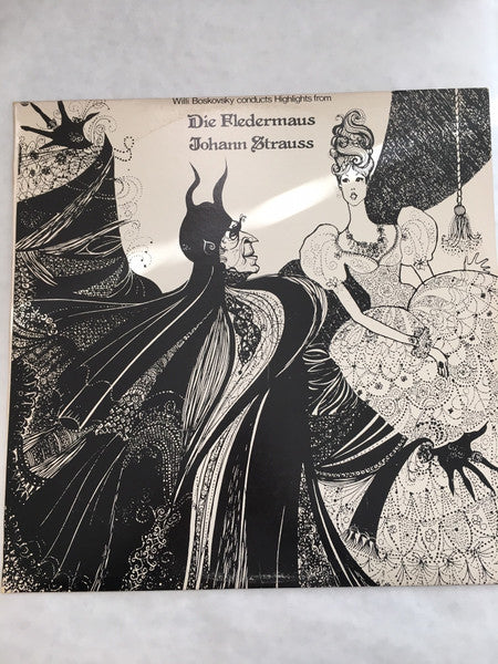 Johann Strauss* / Willi Boskovsky : Highlights From Die Fledermaus (LP, Album, Club)