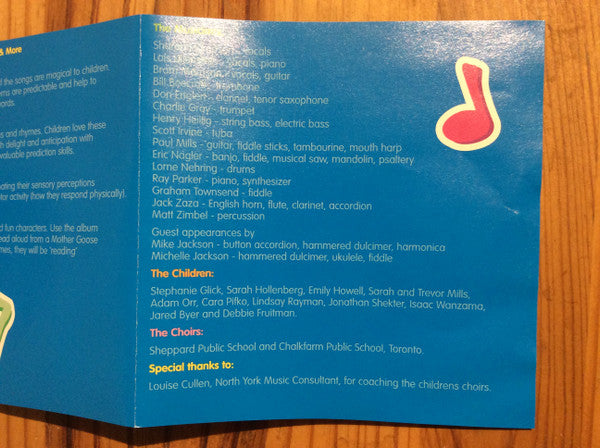 Sharon, Lois & Bram : Mother Goose & More (CD, Album, Comp)