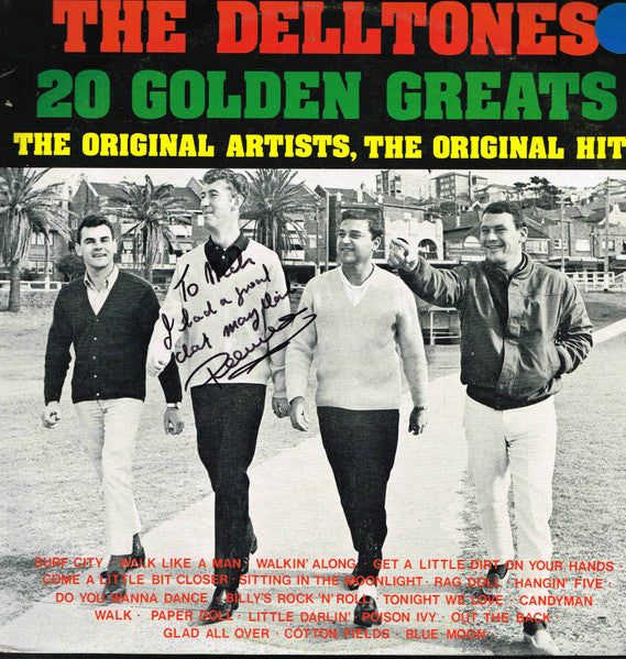 The Delltones : 20 Golden Greats (LP, Comp)