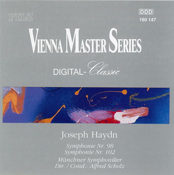 Joseph Haydn, Münchner Symphoniker (2), Alfred Scholz : Symphonie Nr. 98 - Symphonie Nr. 102 (CD, Album)