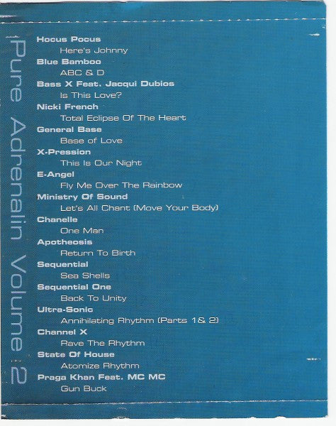 Various : Pure Adrenalin Volume 3 (2xCD, Comp, Ltd)