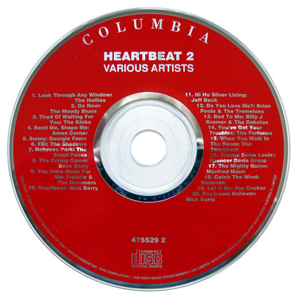 Various : Heartbeat & Heartbeat 2 (Music From The ABC TV Series) (CD, Comp + CD, Comp + Box, Comp, RE, RM)