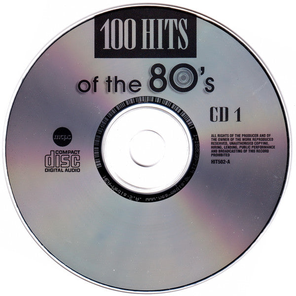 Various : 100 Hits Of The 80's (5xCD, Comp, Box)