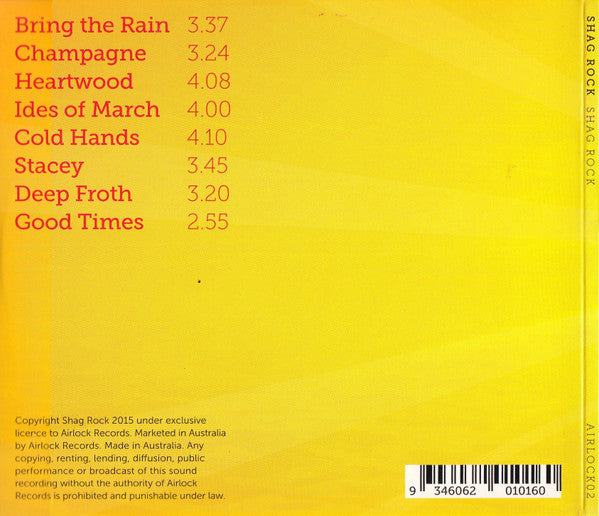 Shag Rock : Shag Rock (CD)