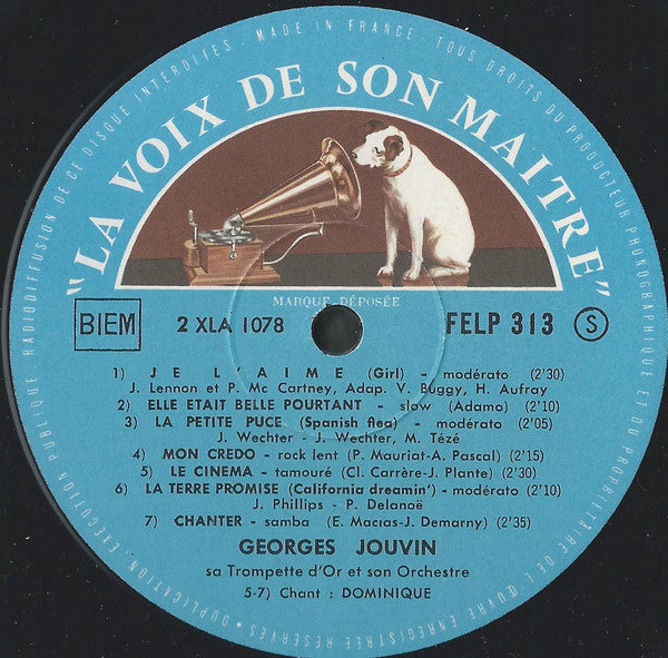 Georges Jouvin, Sa Trompette D'Or Et Son Orchestre : Vacances- Party (LP, Album)