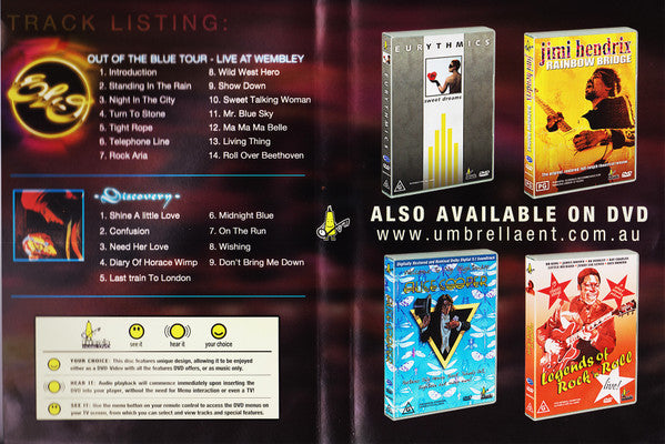 Electric Light Orchestra : Out Of The Blue Tour - Live At Wembley / Discovery (DVD-V, Comp, PAL)