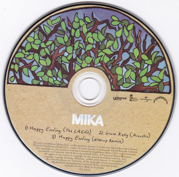 MIKA (8) : Happy Ending (CD, Single)