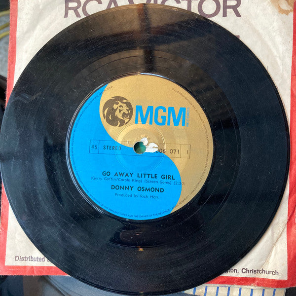 Donny Osmond : Go Away Little Girl (7", Single)