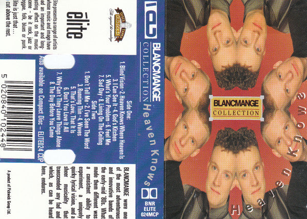 Blancmange : Blancmange Collection: Heaven Knows (Cass, Comp)
