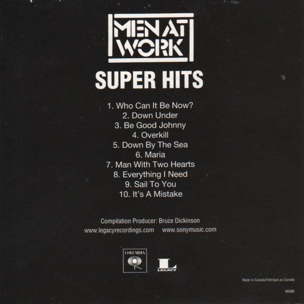 Men At Work : Super Hits (CD, Comp)
