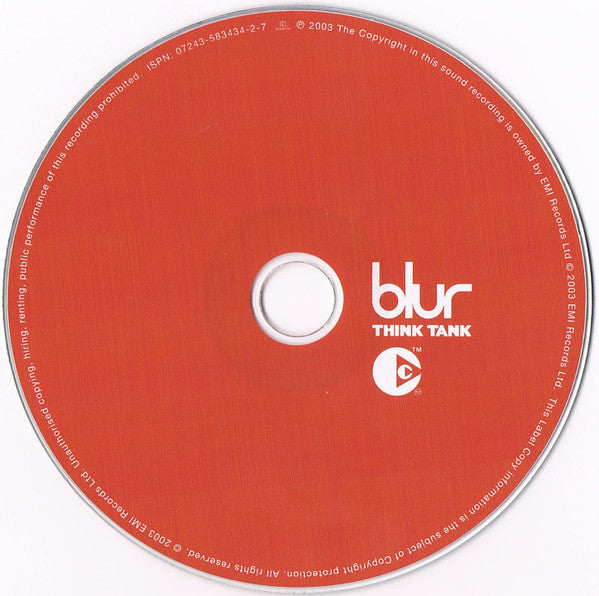 Blur : Think Tank (CD, Album, Copy Prot., RE, RP)