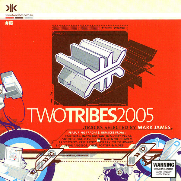 Mark James : Two Tribes 2005 (2xCD, Comp)