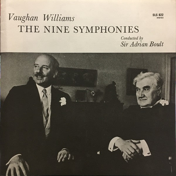 Vaughan Williams*, London Philharmonic Orchestra, New Philharmonia Orchestra, Sir Adrian Boult : The Nine Symphonies (9xLP, Comp + Box)