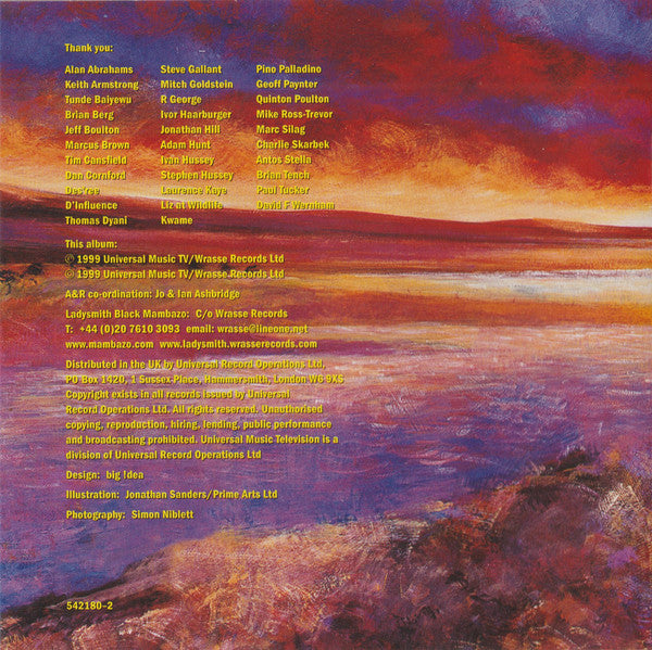 Ladysmith Black Mambazo : In Harmony (CD, Album)