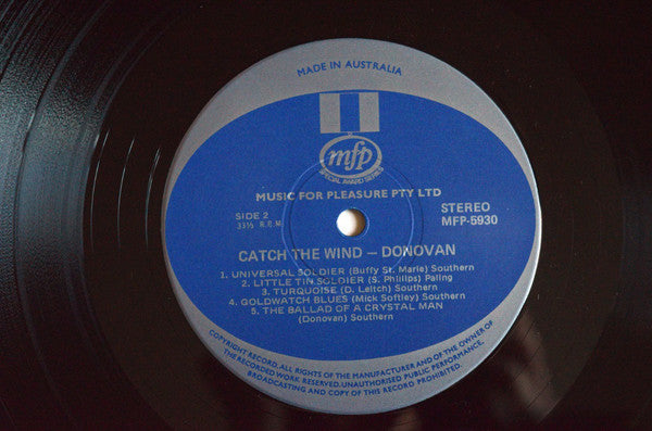 Donovan : Catch The Wind (LP, Comp)
