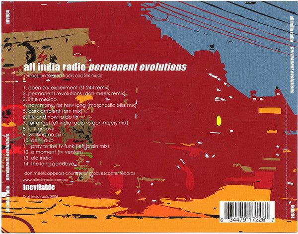 All India Radio : Permanent Evolutions (CD, Album)