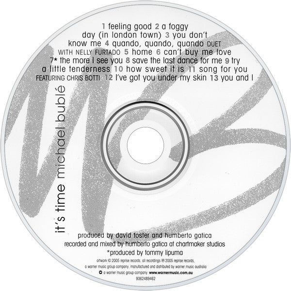 Michael Bublé : It's Time (CD, Album)