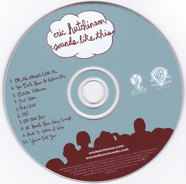 Eric Hutchinson : Sounds Like This (CD, Album)
