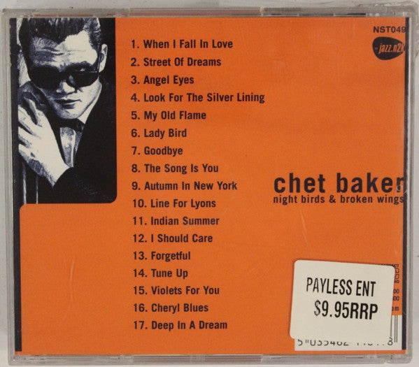 Chet Baker : Night Birds & Broken Wings (CD, Comp)