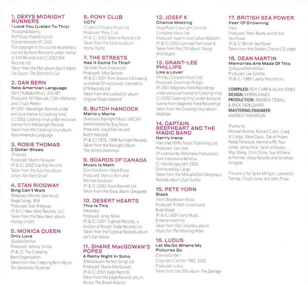 Various : Totally Wired (18 Prime Selections From The Month's Best Music) (CD, Comp)