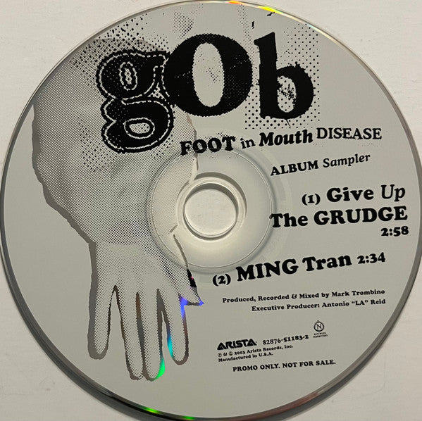 Gob (3) : Foot In Mouth Disease - Album Sampler (CD, Copy Prot., Promo, Smplr)