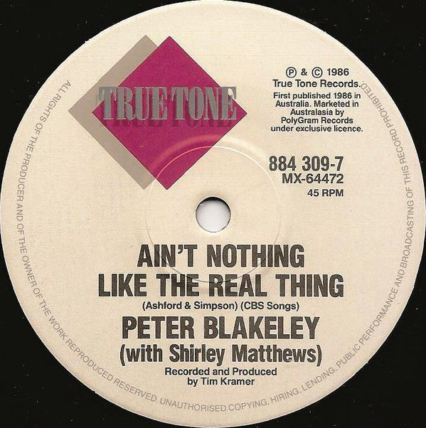 Peter Blakeley : Ain't That Peculiar (7", Single)