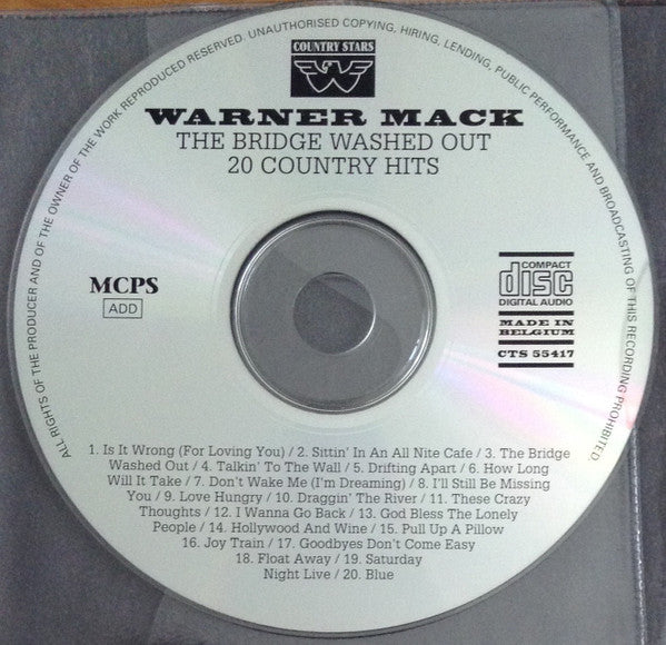Warner Mack : The Bridge Washed Out 20 Country Hits (CD, Comp)