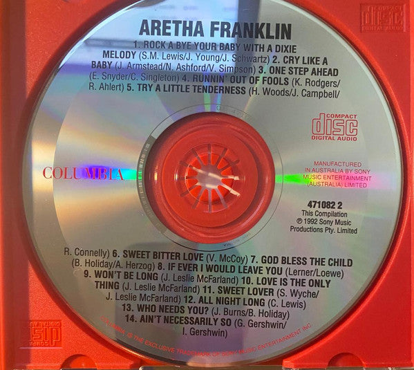 Aretha Franklin : Aretha Franklin (CD, Comp)