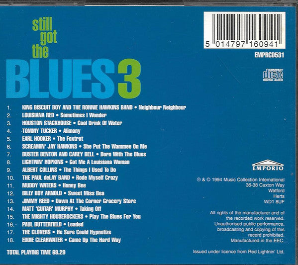 Various : Still Got The Blues 3 (CD, Comp)